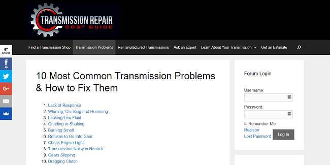www.transmissionrepaircostguide_com_10-common-transmission-problems